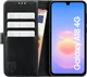 Rosso Element Samsung Galaxy A18 Hoesje Book Case Wallet Zwart afbeelding 14