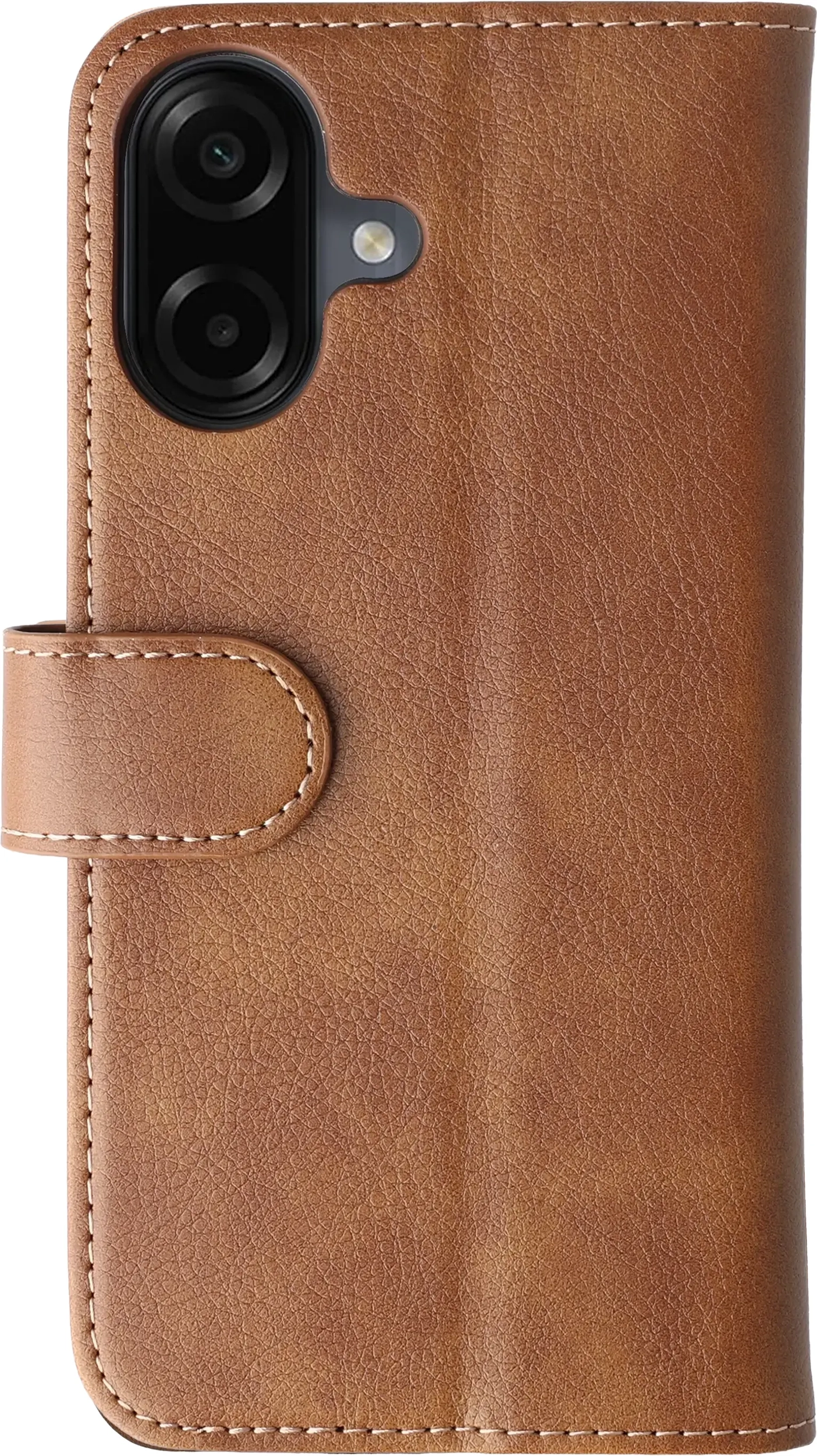 Rosso Element Samsung Galaxy A08 Hoesje Book Case Wallet Bruin afbeelding 15