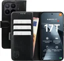 Rosso Element Xiaomi 17T Hoesje Book Case Wallet Zwart
