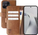 Rosso Element Xiaomi 17T Pro Hoesje Book Case Wallet Bruin