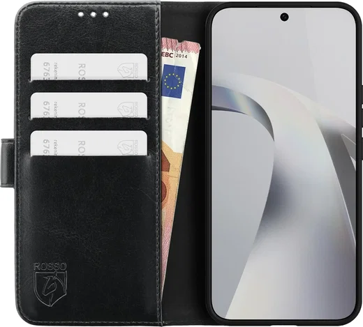 Rosso Element Xiaomi 17T Pro Hoesje Book Case Wallet Zwart afbeelding 14