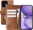Rosso Element Oppo Reno 16 Hoesje Book Case Wallet Bruin