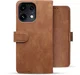 Rosso Element Oppo Reno 16 Pro Hoesje Book Case Wallet Bruin afbeelding 2
