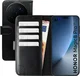 Rosso Element Honor Magic 8 Pro Hoesje Book Case Wallet Zwart