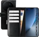 Rosso Element Honor Magic 8 Pro Hoesje Book Case Wallet Zwart