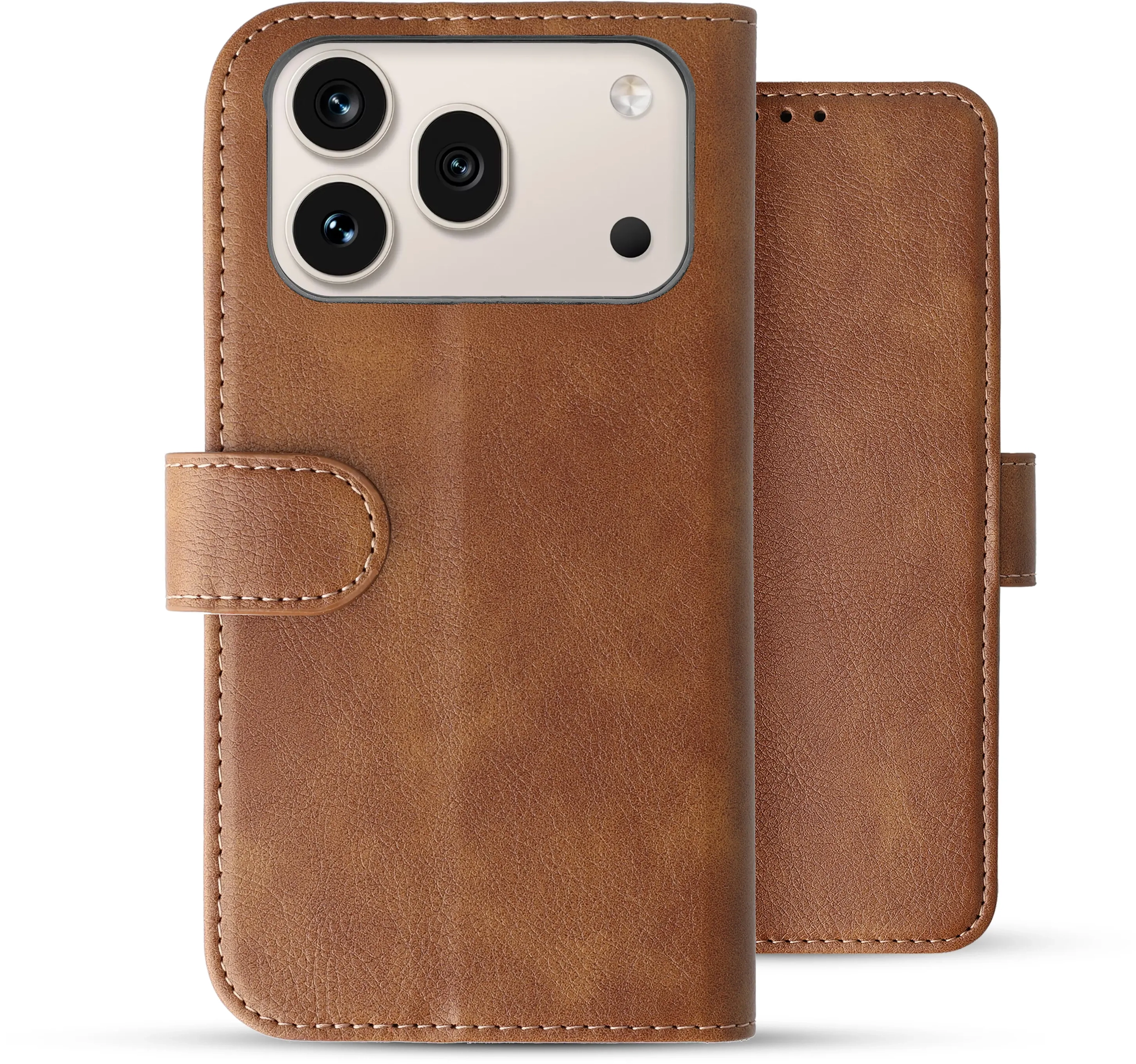 Rosso Element Honor 600 Hoesje Book Case Wallet Bruin afbeelding 2