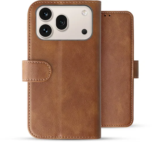 Rosso Element Honor 600 Hoesje Book Case Wallet Bruin afbeelding 2