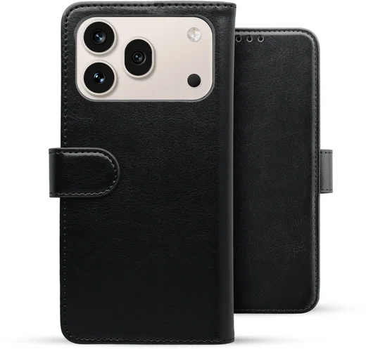 Rosso Element Honor 600 Pro Hoesje Book Case Wallet Zwart afbeelding 2