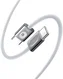 Baseus Frostcore USB-C naar USB-C Gevlochten Kabel 100W Fast Charge 1,2M Wit