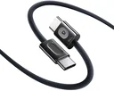 Baseus Frostcore USB-C naar USB-C Gevlochten Kabel 100W Fast Charge 1,2M Zwart