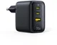 Baseus EnerFill FE22 GaN Snellader 70W 2x USB-C + USB-A Oplader Zwart afbeelding 3