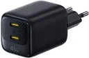 Baseus EnerFill FE22 45W GaN Dual USB-C Fast Charge Adapter Zwart