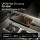 Baseus PrimeTrip VP2 45W USB-C Autolader met USB-C Kabel 1 Meter Zwart afbeelding 5