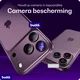 Buddi Focus Apple iPhone 18 Pro Full Camera Protector Matched Burgundy afbeelding 2