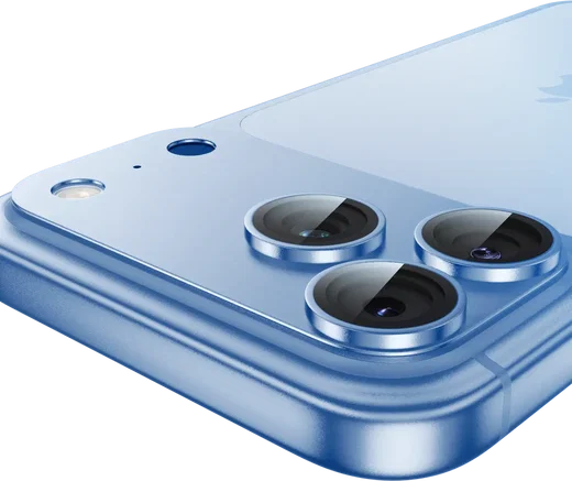 Buddi Focus Apple iPhone 18 Pro Full Camera Protector Matched Blauw afbeelding 8