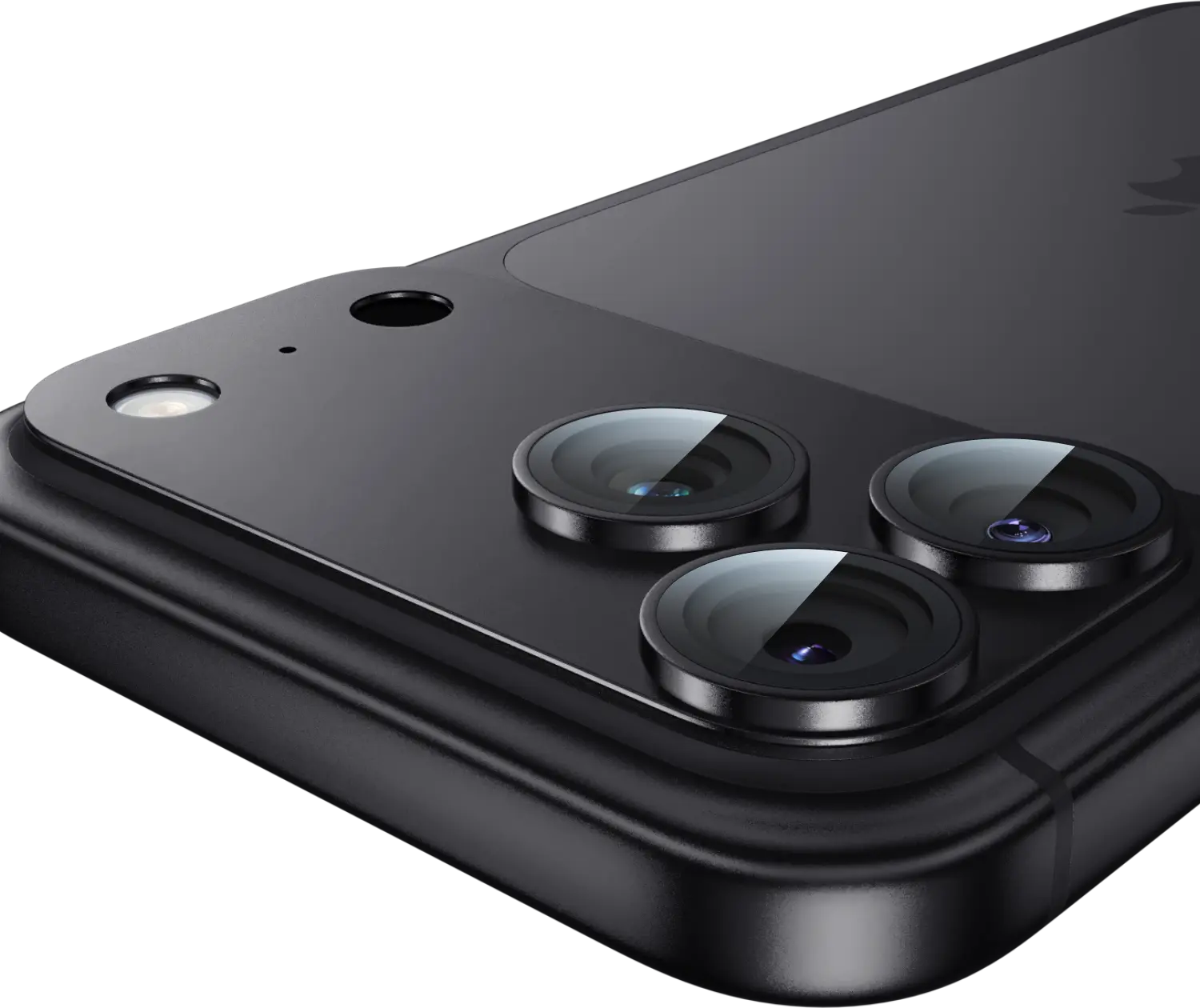Buddi Focus Apple iPhone 18 Pro Max Full Camera Protector Matched Zwart afbeelding 8