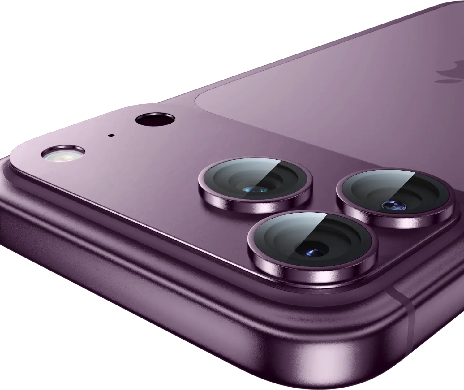 Buddi Focus Apple iPhone 18 Pro Max Full Camera Protector Matched Burgundy afbeelding 8