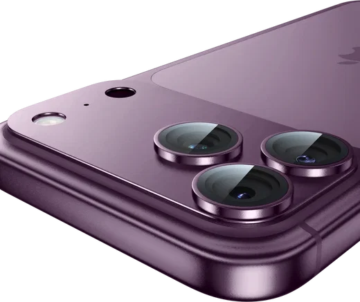 Buddi Focus Apple iPhone 18 Pro Max Full Camera Protector Matched Burgundy afbeelding 8