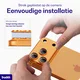 Buddi Focus Apple iPhone 17 Pro Full Camera Protector Matched Oranje afbeelding 4