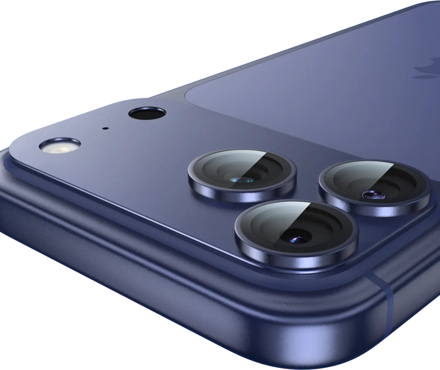 Buddi Focus Apple iPhone 17 Pro Full Camera Protector Matched Blauw afbeelding 8