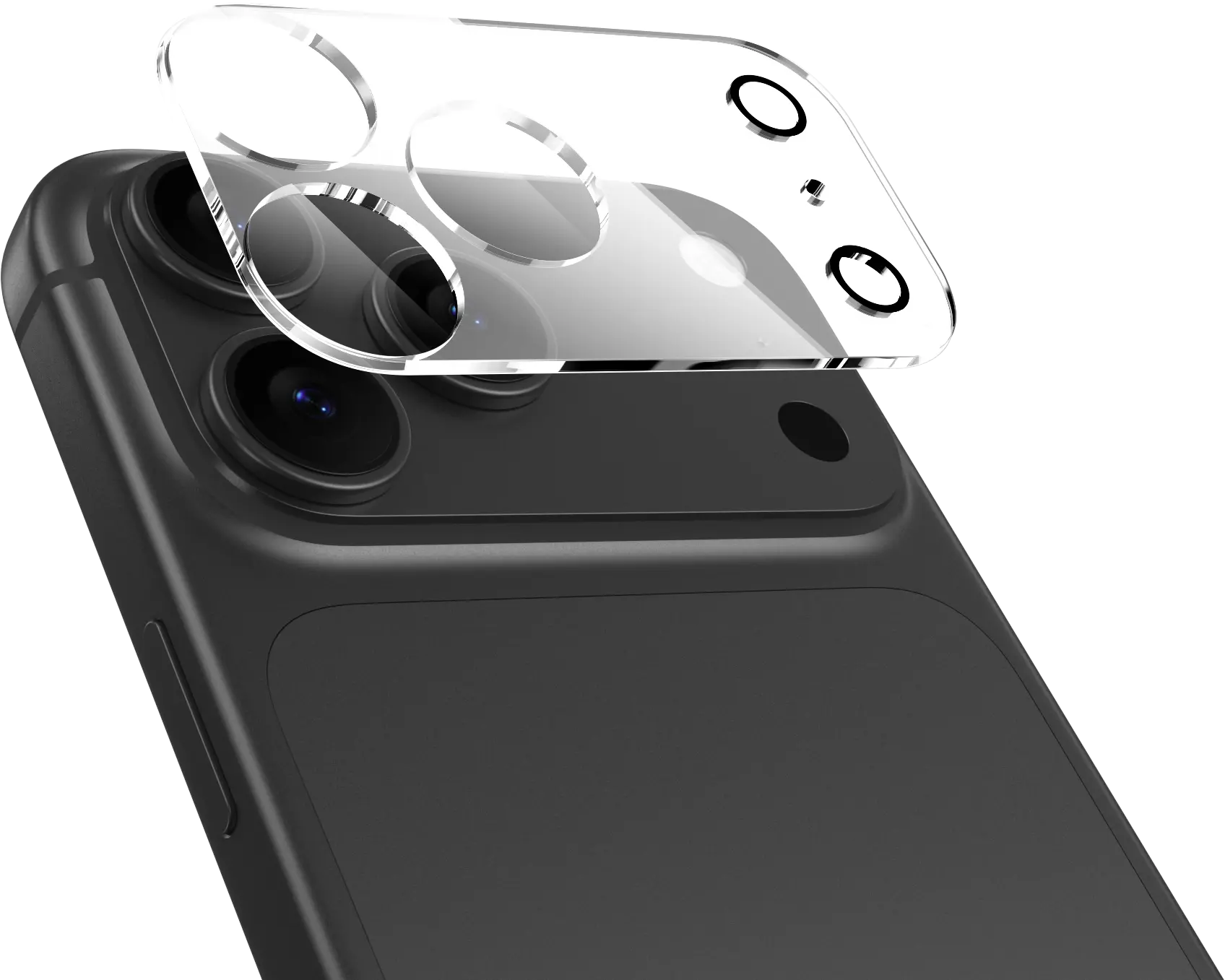 NEKIT Prism Apple iPhone 18 Pro Camera Lens Protector Transparant afbeelding 9
