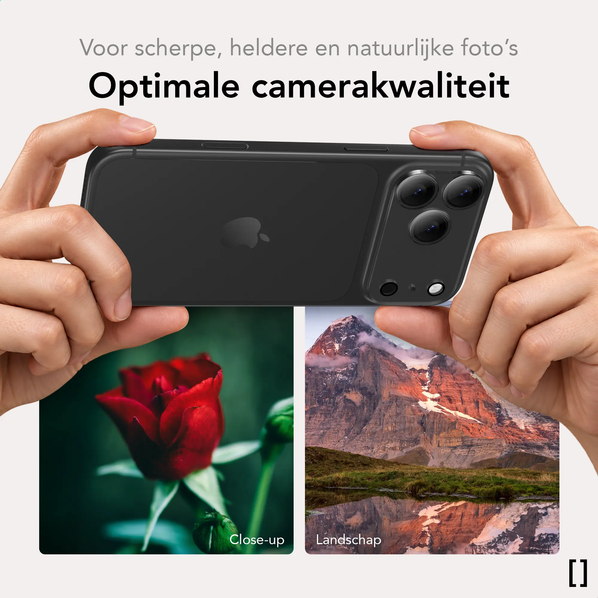 NEKIT Prism Apple iPhone 18 Pro Max Camera Lens Protector Transparant afbeelding 3