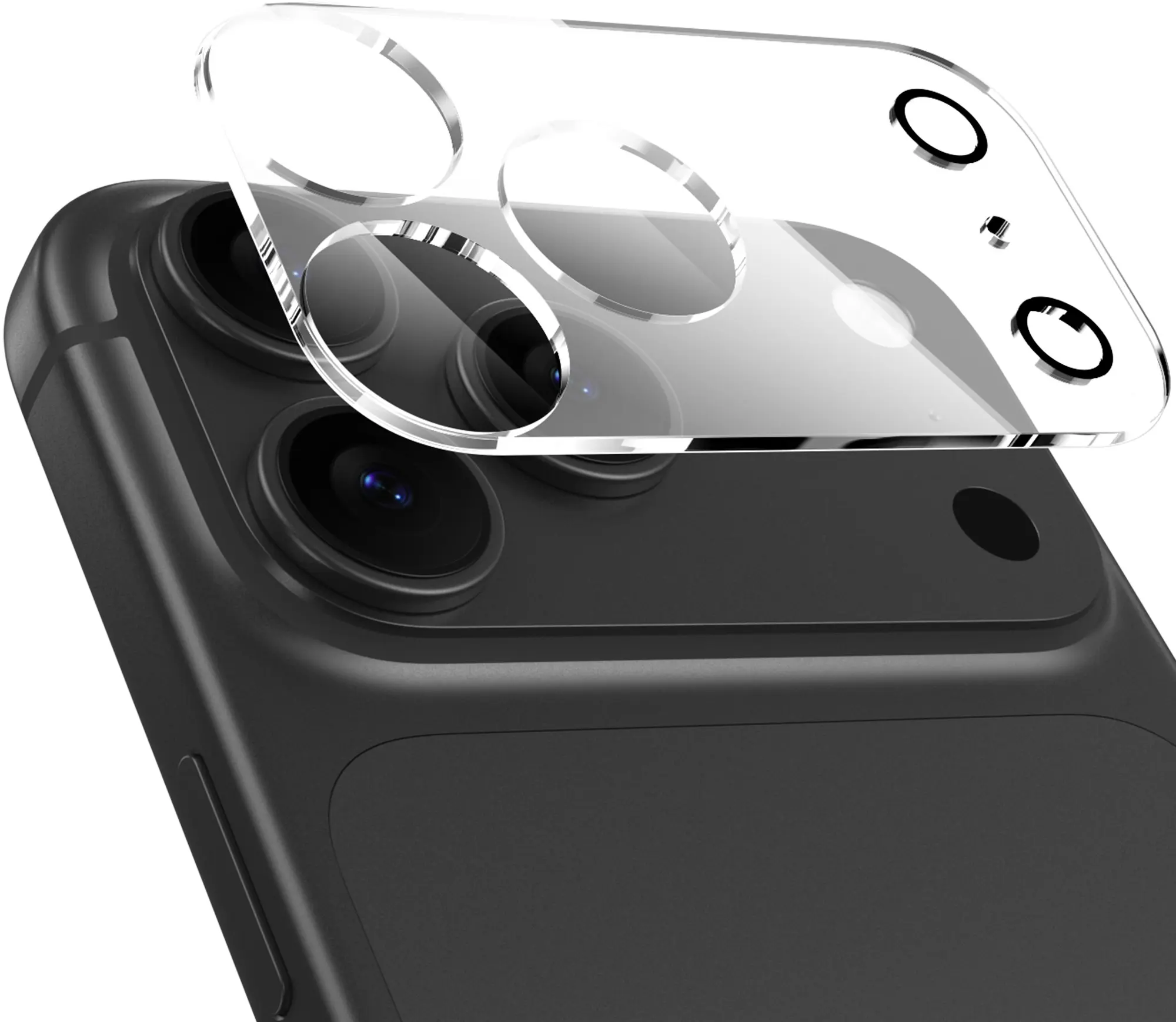 NEKIT Prism Apple iPhone 18 Pro Max Camera Lens Protector Transparant afbeelding 9