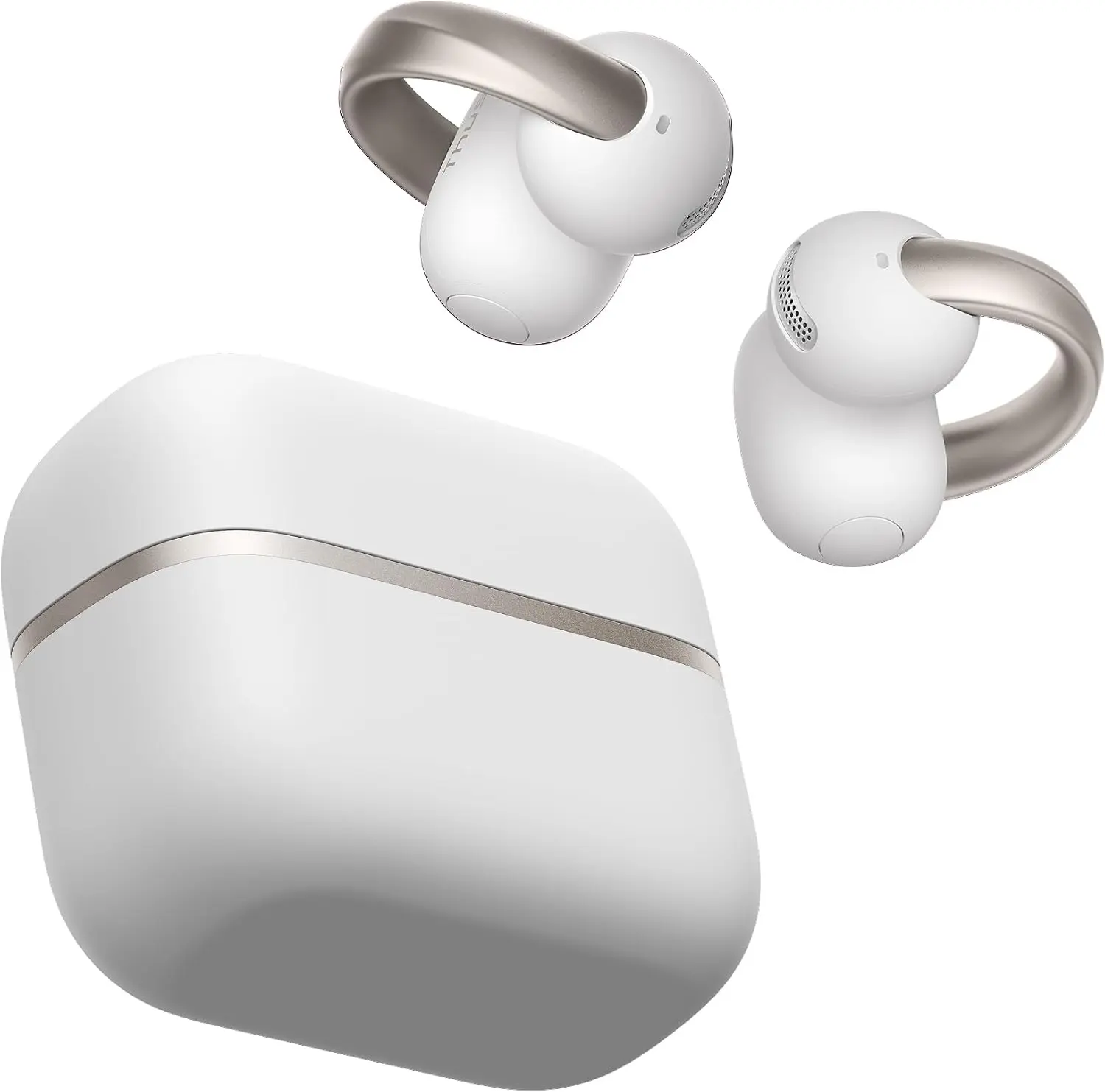 Anker Soundcore AeroClip 2 Draadloze Open-Ear Oordopjes met Clip-on Design Wit afbeelding 1