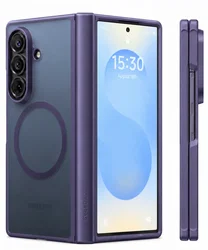 TORRAS Guardian Magnetic Samsung Galaxy Z Fold 8 Ultra Hoesje MagSafe Paars afbeelding