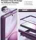 TORRAS Ostand Spin Samsung Galaxy Z Fold 8 Ultra Hoesje 360° MagSafe Stand Paars afbeelding 11
