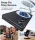 TORRAS Ostand L1 Guardian Magnetic Hoesje Samsung Galaxy Z Fold 8 Zwart afbeelding 3