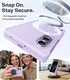 TORRAS Ostand L1 Guardian Magnetic Hoesje Samsung Galaxy Z Fold 8 Paars afbeelding 3