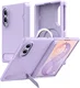 TORRAS Ostand L1 Guardian Magnetic Hoesje Samsung Galaxy Z Fold 8 Paars afbeelding 1