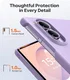TORRAS Ostand L1 Guardian Magnetic Hoesje Samsung Galaxy Z Fold 8 Paars afbeelding 5