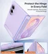 TORRAS Ostand L1 Guardian Magnetic Hoesje Samsung Galaxy Z Fold 8 Paars afbeelding 6