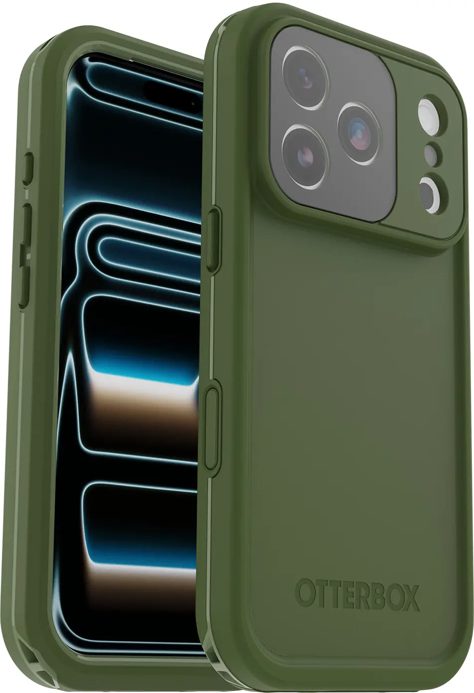 OtterBox Fre MagSafe Apple iPhone 18 Pro / 17 Pro Hoesje Full Protect Groen afbeelding 1
