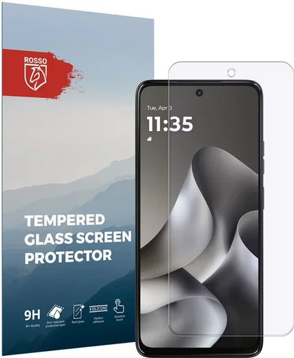 Rosso Motorola G47 9H Tempered Glass Screen Protector afbeelding 1
