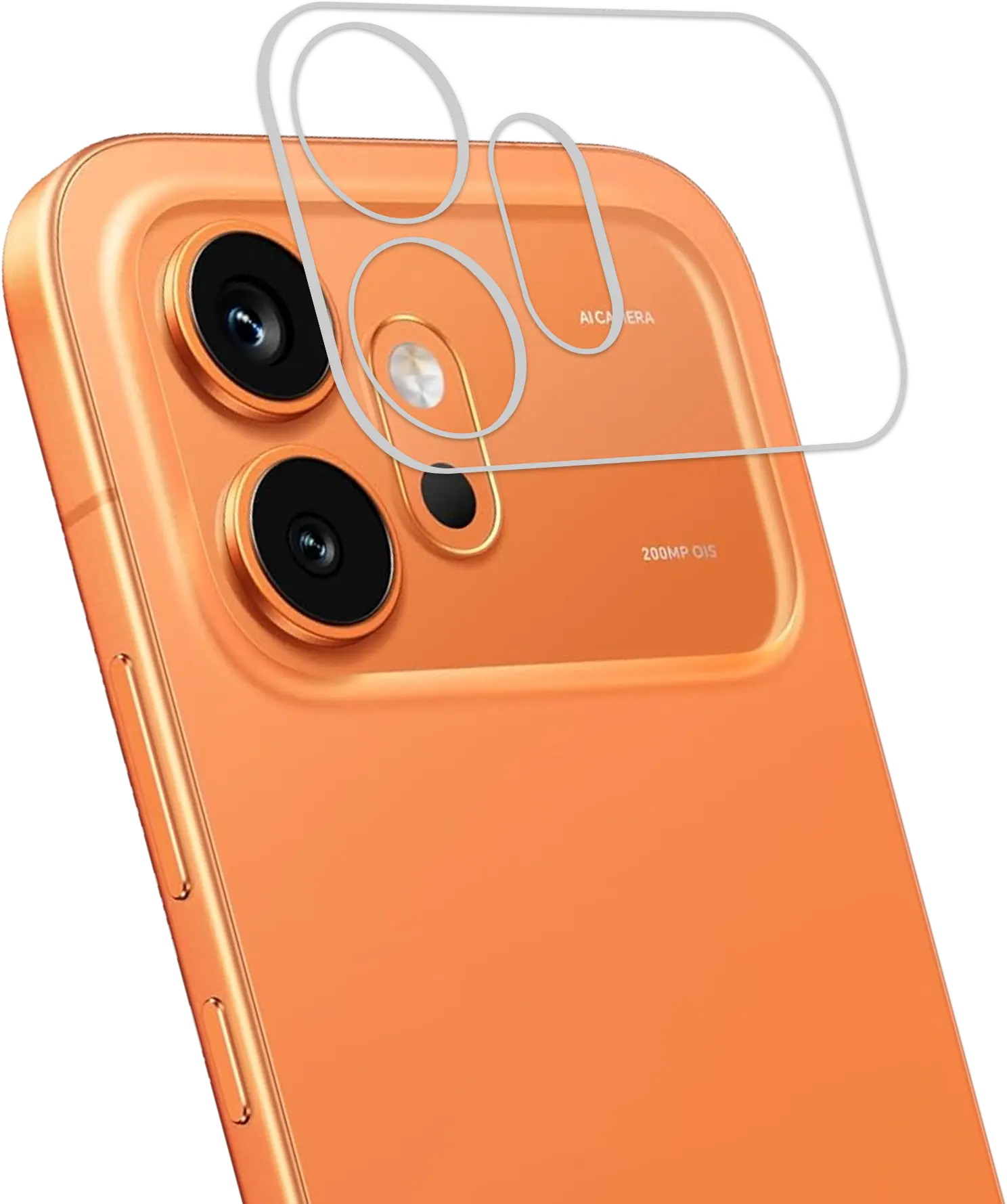 Rosso Honor 600 Camera Lens Protector Transparant afbeelding 1