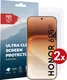 Rosso Honor 600 Screen Protector Case Friendly Folie Duo Pack