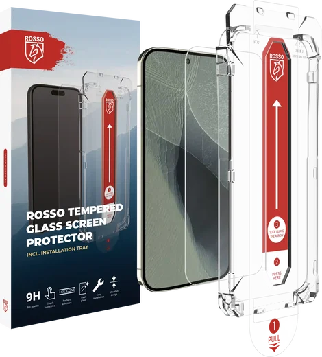Rosso Google Pixel 11 Pro XL Tempered Glass met Installatietray Dust Removal afbeelding 1
