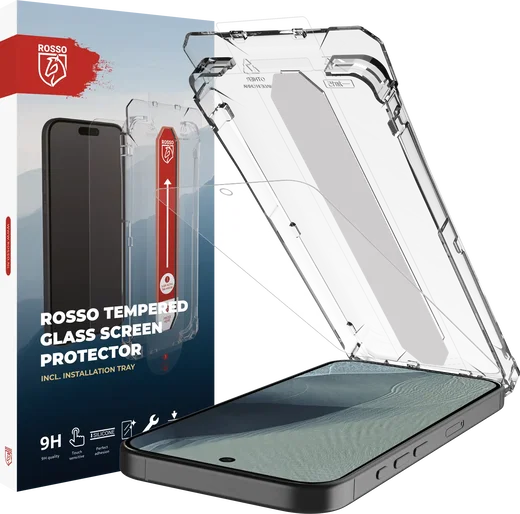 Rosso Google Pixel 11 Pro XL Tempered Glass met Installatietray Dust Removal afbeelding 2