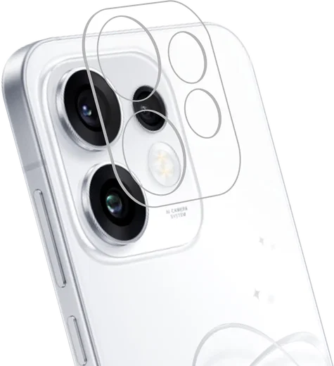 Rosso Oppo Reno 16 Camera Lens Protector Transparant afbeelding 1