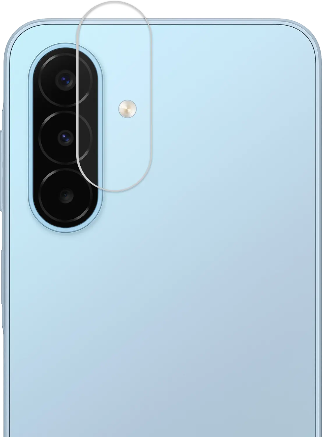 Rosso Samsung Galaxy A18 Camera Lens Protector Transparant afbeelding 2