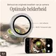 AVY Apple iPhone 18 Pro / 18 Pro Max Camera Lens Protector Rings Glitter Zilver afbeelding 4