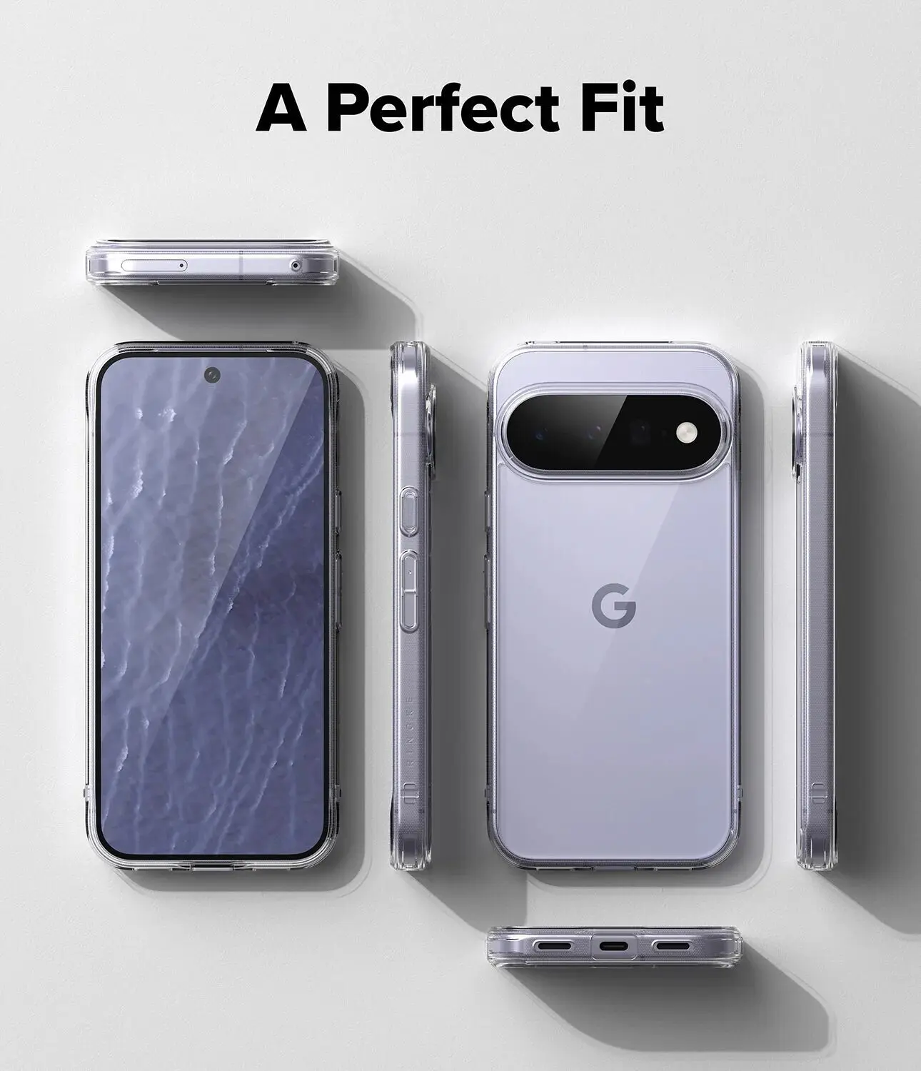 Ringke Fusion Google Pixel 11 Hoesje Back Cover Matte Transparant afbeelding 9