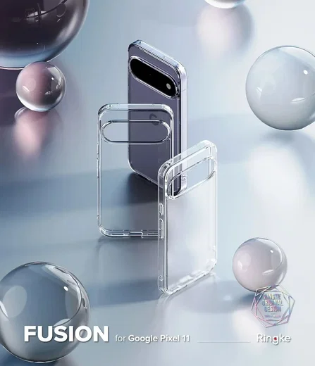 Ringke Fusion Google Pixel 11 Hoesje Back Cover Matte Transparant afbeelding 2