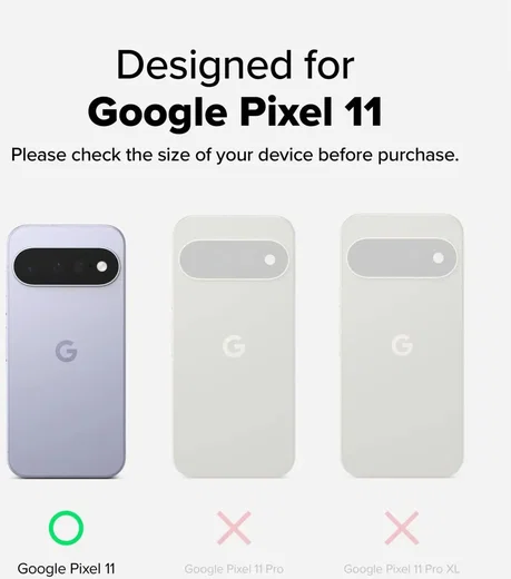 Ringke Fusion Magnetic Google Pixel 11 Hoesje MagSafe Back Cover Transparant afbeelding 3
