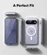 Ringke Fusion Magnetic Google Pixel 11 Hoesje MagSafe Back Cover Transparant afbeelding 11