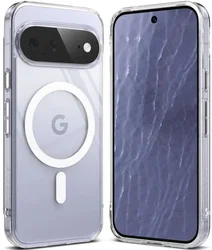 Ringke Fusion Magnetic Google Pixel 11 Hoesje MagSafe Back Cover Transparant afbeelding
