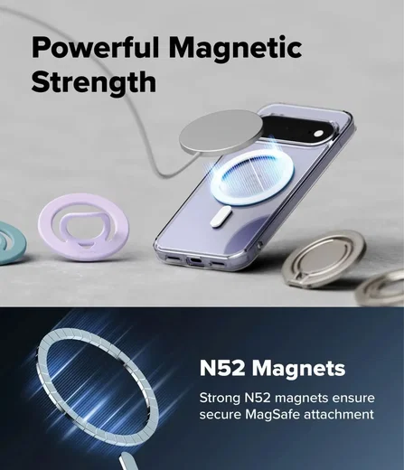 Ringke Fusion Magnetic Google Pixel 11 Hoesje MagSafe Back Cover Transparant afbeelding 5